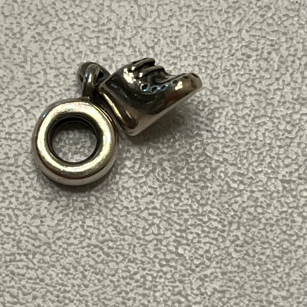 PANDORA  BABY BOY BOOTIE Dangle Charm - Picture 3 of 5